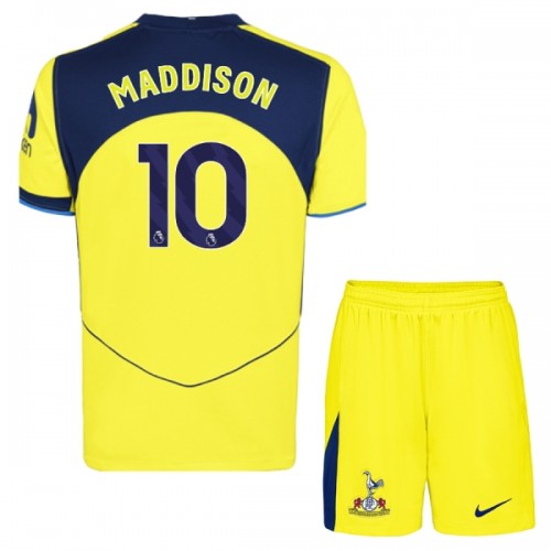 Fotballtrøye Tottenham Hotspur Maddison 10 Tredjedrakt 2025-26 Kortermet - Barn(+ Shorts) Fotballtrøye Tottenham Hotspur Maddison 10 Tredjedrakt 2025-26 Kortermet - Barn(+ Shorts)